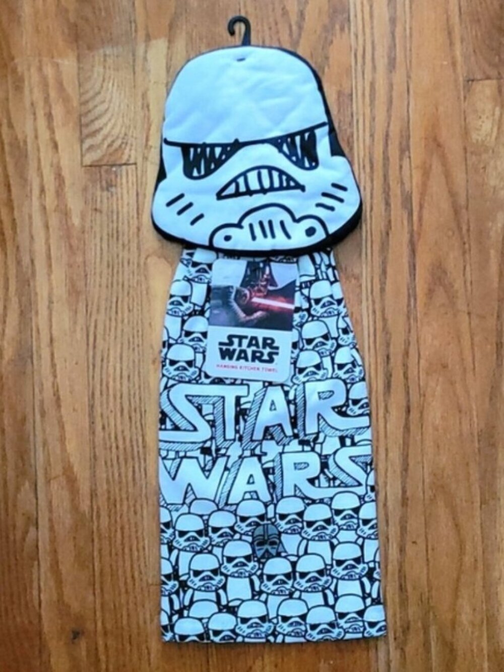 Stormtrooper Star Wars - The Dark Side Hanging Kitchen Towel - DISNEY NWT